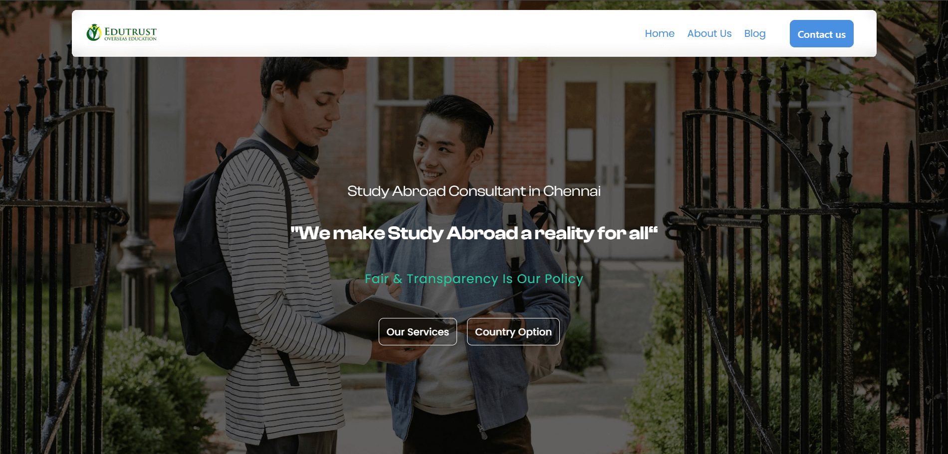 E-commerce store website template